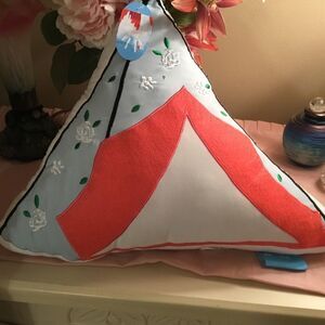CLOSEOUT SALE NWT Tent Decorative Pillow